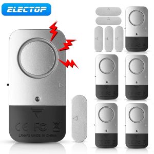 Detector ELECTOP Window Door Sensor Alarm Smart Home Wireless Antitheft Security Protection Alarm 120dB Door Magnetic Detector smartlife