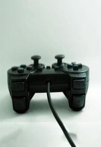 848dd PlayStation 2 Wired Joypad Joysticks Gaming kontroler do podwójnego szoku konsoli PS2 Gamepad przez DHL9059560
