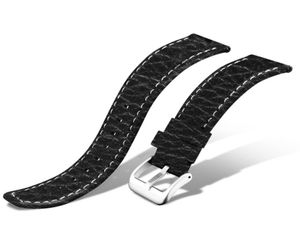Branda original da Bozlun MG03 Sport Watch Leather Band Wrist Brown e Black8475911