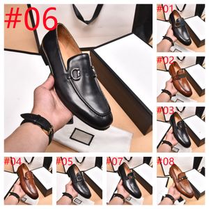 2024 Designer Dress Shoes Men Wedding أو Party Highine Leather Shoe Leatious Cow Leather Leather Leather Leature Business Shoes Slip-On Size 38-46