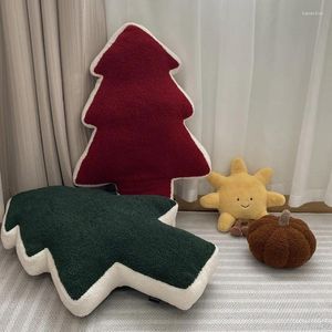 Kudde insnordic Stylelight Luxury PlushChristmas Tree Super Soft Office Dormitory Bay Window TatamidecorationComfortable