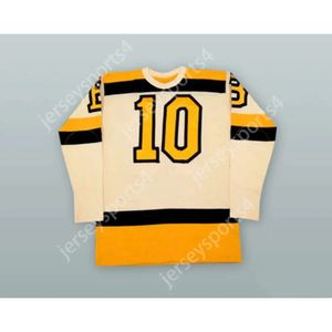 GDSIR Custom Bill Cowley 10 Boston White Hockey Jersey eller Number New Top ED S-M-L-XL-XXL-3XL-4XL-5XL-6XL