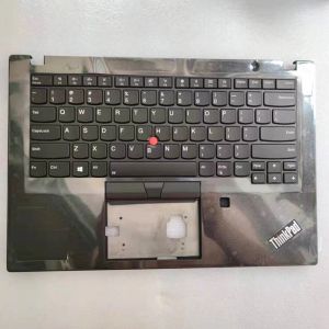 Carte Nuove originale per Lenovo ThinkPad T490 Copertura Palmrest con tastiera di retroilluminazione 02DM407