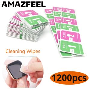 Accessories 1200 Pcs/Pack Screen Cleaning Wipes Watch Smart Band Camera Lens Cleaning Cloth LCD Screens Dust Removal Wet Dry Wipe Paper