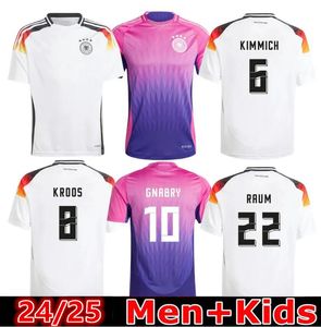 2024 2025 Tyskland Jersey Havertz Soccer Jerseys Kids Football Kit 24 25 Mens Germanys Hummels Kimmich Gnabry Muller Football Jersey Shirt