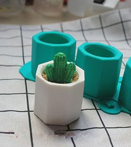 Niedliche Gussbetonputzform Keramiktonhandwerk 3 Löcher Kaktusblüten Betonform