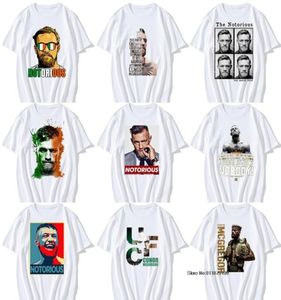 The King of Conor McGregor T Shirt MMA Notorious Tshirt Men Shiptereve Tops Tee O Neck Clothing Male Tshirt Homme Shird 2206162036600