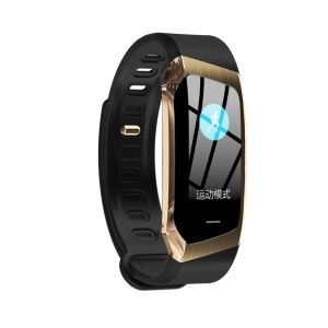 Armband E18 SMART ALBETS HEARKMONitor Fitness Tracker IP67 Vattentät Bluetooth Sports Band Men Girls Boy Watch for Android iOS