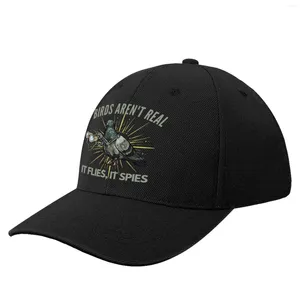 Ball Caps Birds не настоящая теория заговора, если он летит Spiescap Baseball Cap Hat Staul