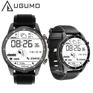 Pulseiras ugumo 2022 novo relógio inteligente IP68 Smartwatch à prova d'água BT CHAMADA RESPOSTA TEMPERATURA DOMENCIO