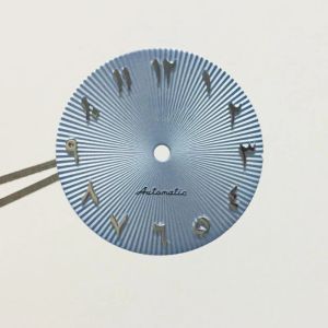 Kits Arabic Dial NH35 Blue Black White Green silver nail No Luminous Dial 28.5mm for NH35/36/4R/7S Movement Watch Accessories