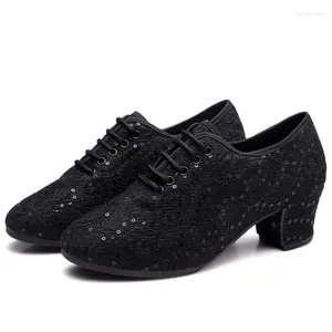 Dance Shoes Women's Sports Latin Dancing Mountaineering And Fitness Soft Breathable Heel Height 3CM 5CM