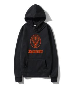 Men039s Hoodies Sweatshirts Menwomen Fashion Hip Hop Lång ärm överdimensionerad Jagermeister -logotyp Unisex Clothes Anime Kawaii Hara9267940