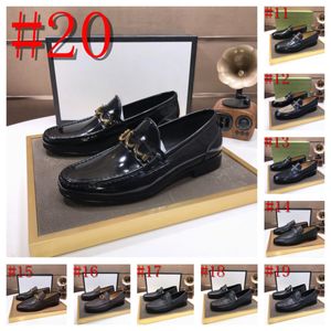 2024 Luksusowy projektant mody spiczasty palec butów do ubioru dla mężczyzn mokasyna poślizg na formalnym obuwia wytłaczanie skórzane but do imprezowy rozmiar 6.5-12