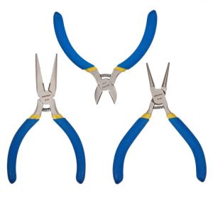 Tools Jewelry Pliers Sets DIY Jewelry Making Tools Accessorises Long Nose Plier Side Cutting Plier Round Nose Plier Handcraft Supplies