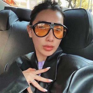 2024 fashion Men's Luxury Designer Women's Sunglasses ins same style Toad shaped net red concave shape