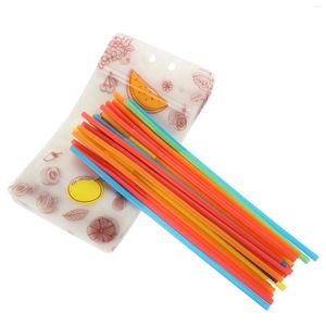 Disposable Cups Straws 25 Pcs Pouches Drinks Bag Adult Bags Composite Material Juice Containers Drinking