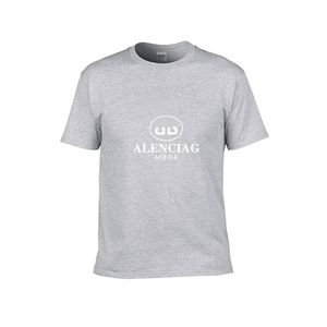 남성 디자이너 T 셔츠 남자 Tshirt 2024 여자 셔츠 티기 유행 문자 인쇄 톱 남자 의류와 함께 단순한 검은 짧은 슬리브 코튼 티셔츠