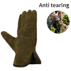 Gloves Work Gloves Cowhide Driver Security Protection Wear Safety Workers Welding Gloves For Men