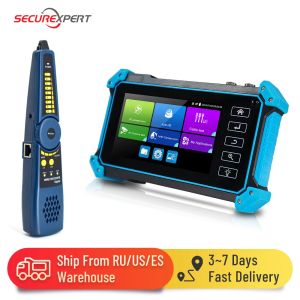 Дисплей PEGATAH CCTV Tester 4K MINI MONITION VGA POE 8MP IP -камера Тестер видео IPC AHD IP -камера TVI CVI CVBS RJ485 CFTV Тестеры