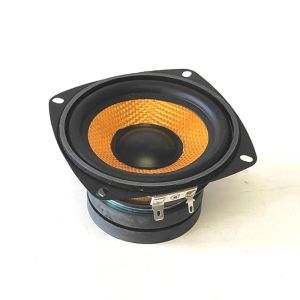 Speakers SOTAMIA 1Pcs 4 Inch Subwoofer Speaker Audio Home Theater Woofer Speaker 4 Ohm 20W Longstroke Dual Magnet Loudspeaker