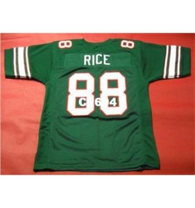 2604 Mississippi Valley State Delta Devils 88 Jerry Rice Custom College Jersey Größe S4XL oder benutzerdefinierte Name oder Nummer Jersey5606137