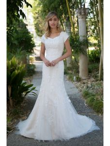 Abiti Vestitido de Noiva Vintage Champagne Mermaid Monede abiti da sposa Modest Caspile Abiti da sposa Abiti da sposa Abito da sposa