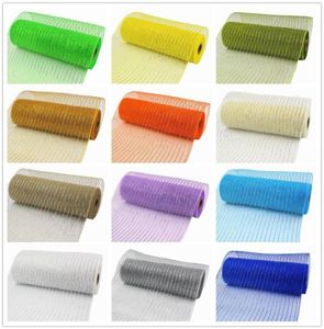 10 Zoll 260 mm x 18 Fuß 10 Yards Deco Poly Mesh Ribbon Weihnachten Halloween Holiday Decoration Ribbon Weddings Bögen oder Paket 2010066468665