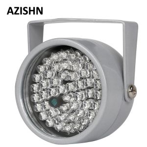 Accessoires Azishn CCTV LEDs Infrarot Illuminator 48 PCs IR LEDs Nachtsicht IP66 Infrarot CCTV Füllung Lichtmetall wasserdicht für CCTV -Kamera