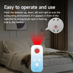 Detektor Portable Antipeping Detector Bagage Antilost Signal Alarm Hidden Camera Finder Artifact Smart Mini Security Tools