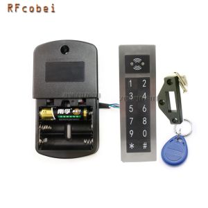 Lock RFID 125KHz Combination Lock, Door Access Digital Electronic Security Cabinet Coded Locker Contact Keypad Password