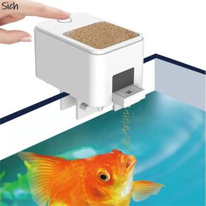 70100ml450ml alimentador de peixe automático para aquário wifi smart timing alimentos Dispensador de alimentos 240321