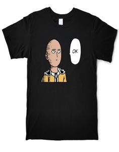 One Punch Man T Shirt Männer lustig 100 Baumwoll T -Shirt O039Neck Kurzarm Street Tees Shirt XS3XL Casual Printed Tops7486060