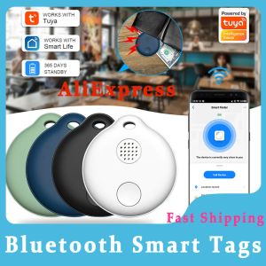 Alarm Tuya Smart Home Smart Tags Bluetooth Anti Lose Smart Bluetooth Tracker Security Protection Reminder Device For Iphone Android