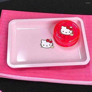 Storage Bags 1Set Pink Grinder Tray Gift Kawayi Bag Christmas Year Women Present