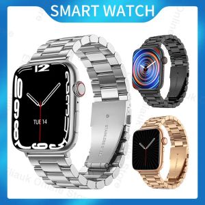 Zegarki 1,9 cala Pełny ekran Smart Watch mężczyźni kobiety Bluetooth wywołują Smartwatch NFC Drzwi Dostęp odblokowy