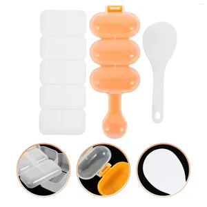 Plates Sushi Making Tool Rice Ball Maker Shaker Onigiri Mold Roller Machine Pp Molds Cooking