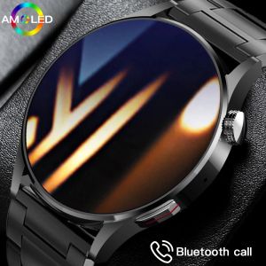時計2022 Huawei Watch GT3 Pro Amoled Smart Watch Men Custom Dial Answer Call Sport Fitness Tracker Men Mens Waterproof SmartWatch