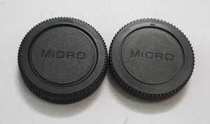 Mikro M43 M43 GGF2GF3 için 10 Çift Kamera gövde kapağı arka lens kapağı 240327 izleme ile