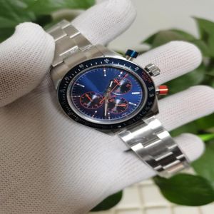 2021 BP 4130 de alta qualidade 40mm Blue Dial