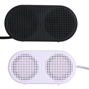 Speakers Portable Mini USB Computer Speaker Sound Box with Sound Card Decoder for Desktop Laptop Music Player