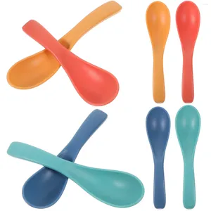 Colheres 8 PCs mesa comendo jantar de cereal de sobremesa de sopa doméstica