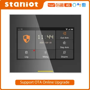 Kits Staniot Wireless WiFi 4G Tuya Smart Home Security Alarm System App Control House Villa inbrottstjuv för iOS och Android