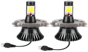 2Pcs 8000LM Super Bright Car LED Foglight Conversion Kit Fog Lamp Bulbs for H4 6500K 12V24V Vehicle Aluminum Auto Accessories1899586