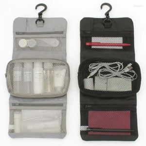 Storage Bags Home Makeup Bag Portable Rectangular Buckle Wash Organization