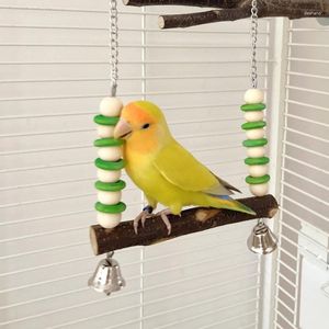 Other Bird Supplies Cage Hangable Swing Toy Pet Pecking Exercise Perches Birdcages