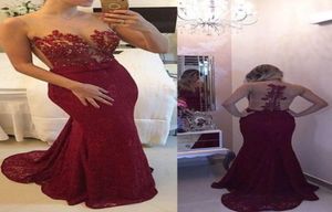 Vestidos de baile marrom sexy pura colher de pescoço com mangas apliques de renda de renda de miçania de miçanga longa vestido formal de festa até mesmoi6077444