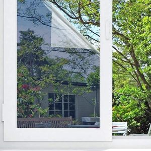 Window Stickers 40X100CM One Way Mirror Film Privacy Self Adhesive Residential DIY Heat Control Glare Anti UV LG2859