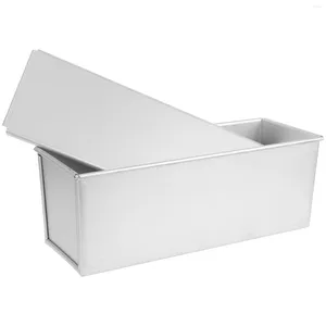 Schalen Toast Box Sandwich Brot Laib Pfanne Rösten Pfannen Öfen Metall Aluminiumlegierung Backvorgang Schimmelpilze Deckel