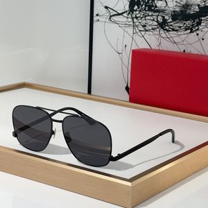 coole Sonnenbrille Designer Sonnenbrille Frauen funky Sonnenbrillen Neue europäische und amerikanische Herrengläser Doppelbrücke Design Metall Rahmen Vollrahmen UV400